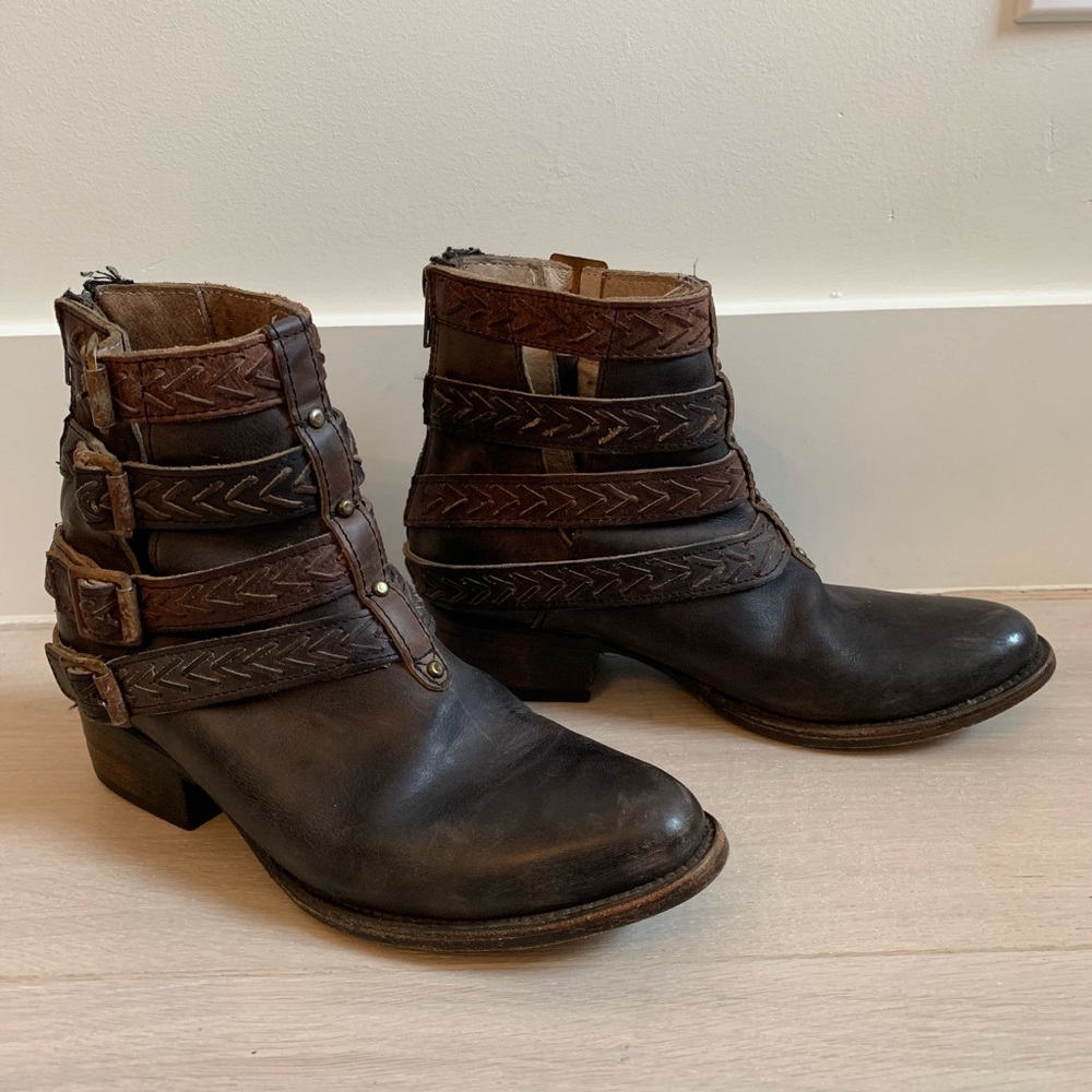 Freebird by Steven Roper Boot Brown Leather - Sz 7